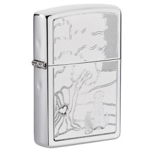 Zippo Pet and Tree Design