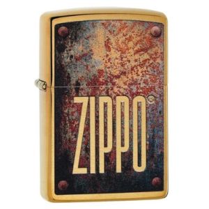 Zippo  Rusty Plate Design
