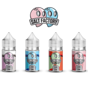 Salt Factory eJuice | Nicotine Salt eJuice 30mL Simple