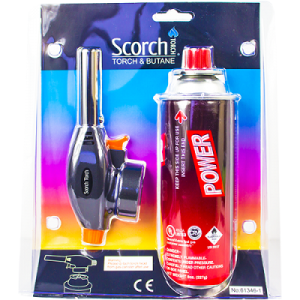 Scorch Torch (61346-1) + 8oz Butane Torch Set
