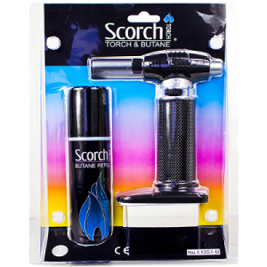 Scorch Torch Black + 100ml Butane Set