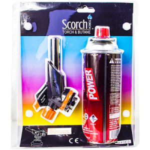 Scorch Torch (61432) + 8oz Butane Torch Set