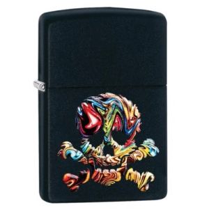 Zippo  Skull Design version -1