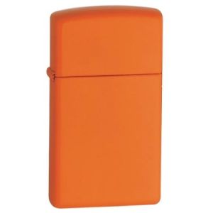 zippo Slim Orange Matte