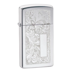 Zippo Slim Chrome Venetian