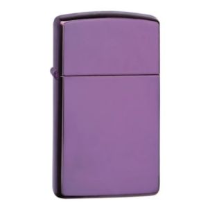 Zippo Slim High Polish Purple