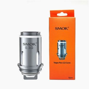 Smok Vape Pen22 Core 0.3 Replacement Coils 5/Pack