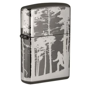 Zippo Squatchin' In The Woods Design