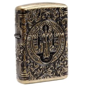Zippo  St. Benedict Design