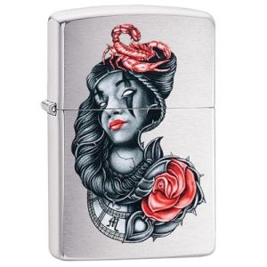Zippo Stylized Tattoo Design