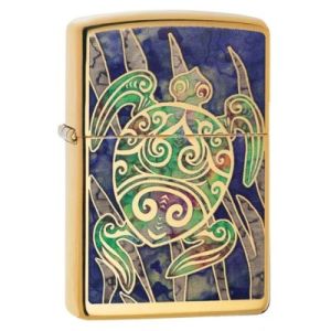 Zippo  Turtle Design