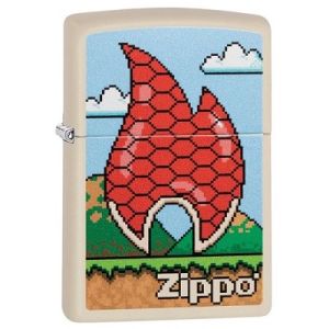 Zippo  Turtle Flame Design