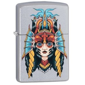 Zippo  Two Face Design
