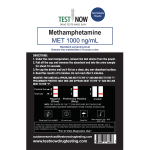 Test Now | Methamphetamine