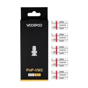 VooPoo PnP VM3 - 0.45 Replacement Coil - 5pcs