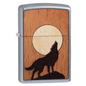 Zippo  WOODCHUCK USA Howling Wolf