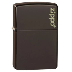 Zippo  Classic Brown Zippo Logo