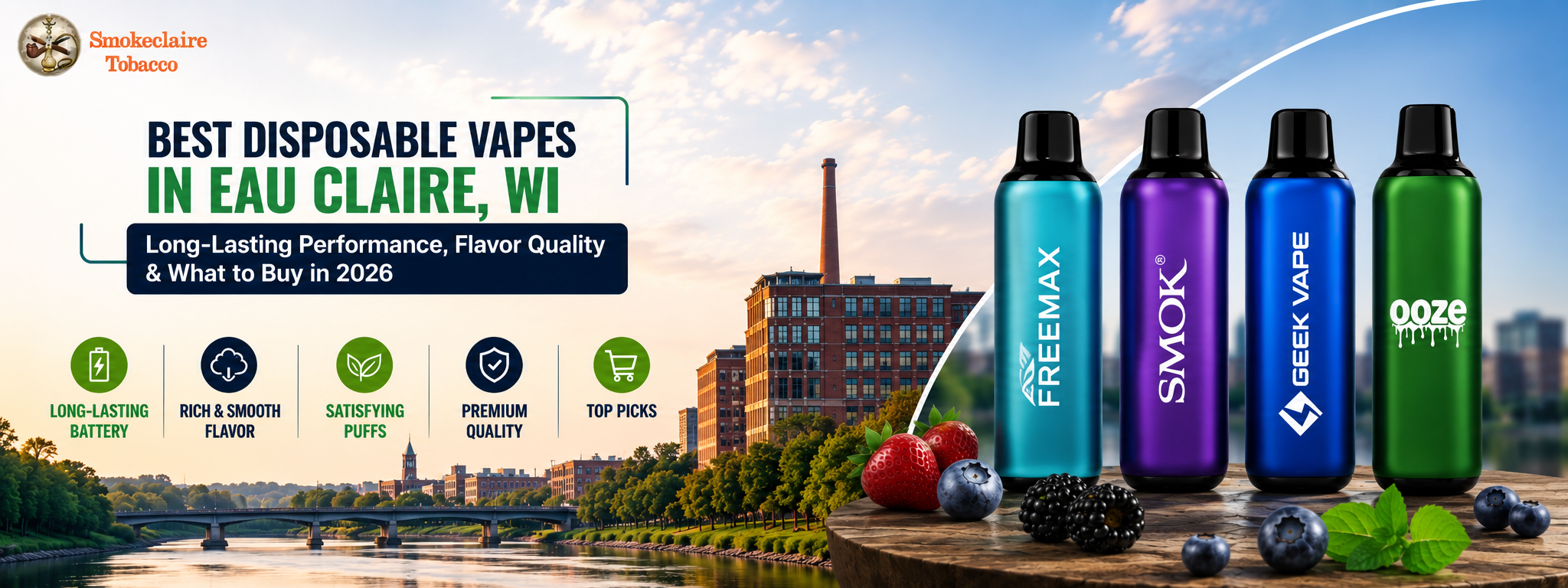 Best Disposable vape shop in Eau Claire, WI 
